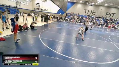 103 lbs Champ. Round 1 - Johnny Whitford, Team Pride Academy vs Easton Harmon, Top Of Utah