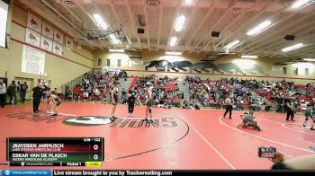 132 lbs Round 2 - Jraydeen Jarmusch, Lake Stevens Wrestling Club vs Oskar Van De Plasch, Ascend Wrestling Academy