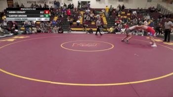 215 lbs Cons. Semi - Aiden Cooley, Allen vs Carter Brown, Lafayette