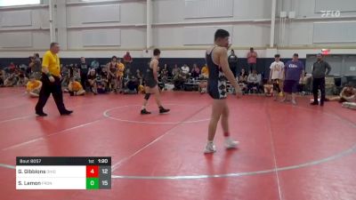 146 lbs Pools - Gabe Gibbions, Ohio Gold vs Sebastian Lemon, Front Royal W.C.