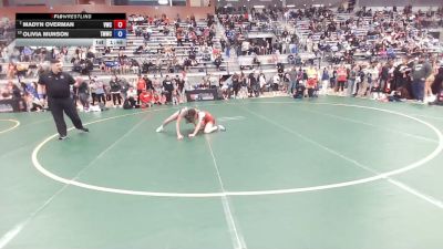 46 kg Champ. Rd Of 16 - Madyn Overman, Valiant Wrestling Club vs Olivia Munson, Titan Mercury Wrestling Club (TMWC)