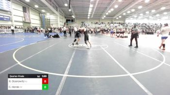 170 lbs Quarterfinal - Brock Oizerowitz, NJ vs Caige Horak, OH