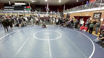 150 lbs Cons. Round 4 - Jasper Bench, Flathead vs Ethan Guske, Cheney
