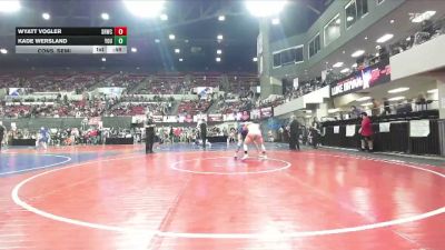 170 lbs Cons. Semi - Wyatt Vogler, Snake River Wrestling Club vs Kade Wersland, Younger
