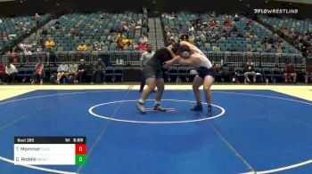 285 lbs Prelims - Tommy Mommer, Clackamas vs Cortez Rodelo, Warner Pacific