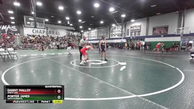 150 lbs Semifinal - Danny Malloy, Great Oak vs Porter James, Vista Murrieta