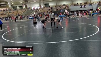 125 lbs Quarterfinal - Karly Giampetruzzi, Springfield Wrestling Club vs Kaylee Matchette, Anderson Co Youth Wrestling