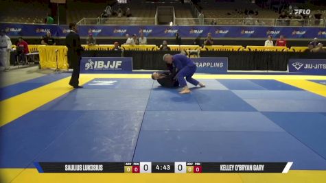Kelley O'Bryan Gary vs Saulius Lukosius 2026 Pan Jiu Jitsu IBJJF Championship