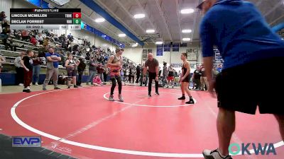 110 lbs Rr Rnd 5 - Lincoln McMillen, Tonkawa Takedown Club vs Declan Forrest, Vinita Kids Wrestling