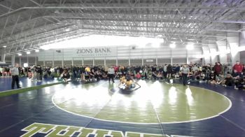 285 lbs 1st Place Match - Skyler Armenta, Cyprus vs Easton Thornley, Emery