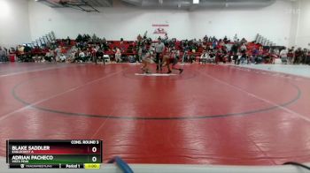 106 lbs Cons. Round 3 - Adrian Pacheco, Vista Peak vs Blake Saddler, Eaglecrest A