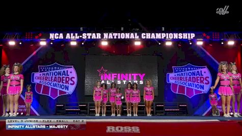 Infinity Allstars - Majesty [2026 L3 Junior - Flex - Small Day 2] 2026 NCA All-Star National Championship
