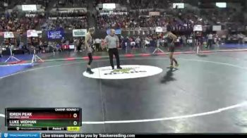 Champ. Round 1 - Luke Widman, Missoula Sentinel vs Idren Peak, Billings Senior