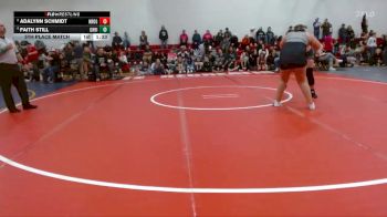 235 lbs 5th Place Match - Adalynn Schmidt, North Ridge vs Faith Still, Green River