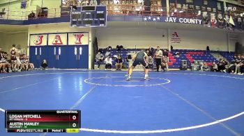 157 lbs Quarters & Wb (16 Team) - Logan Mitchell, Mt Vernon vs Austin Manley, Bellmont