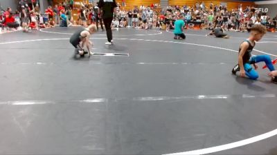 60 lbs Round 3 - Chase Gonzales, Mid-South Wrestling Academy vs Dain Carley, Cobra Wrestling Club