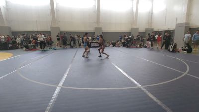 95 lbs 5th Place Match - Jelisa Chan, Ayala Smash vs Arleth Leon, Titan Mercury Wrestling Club