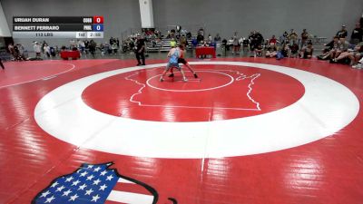 120 lbs Urijah Duran, Colorado vs Bennett Ferraro, Pennsylvania Blue