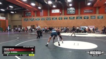 184 lbs 1st Place Match - Rafeal Guerra, Cerritos vs Celso Silva, Palomar