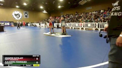 135 lbs Champ. Round 2 - Alejandra Rodriguez, Bakersfield vs Jennifer Ratzlaff, Liberty (Bakersfield)