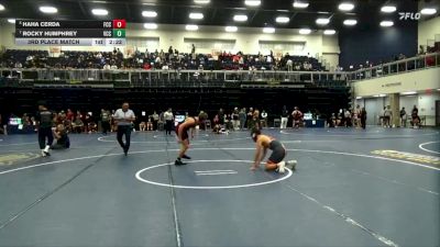 141 lbs 3rd Place Match - Haha Cerda, Fresno City College vs Rocky Humphrey, Victor Valley College