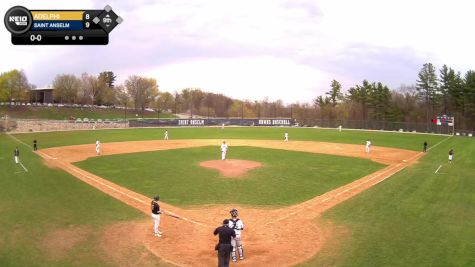 Replay: Adelphi vs St. Anselm | Apr 25 @ 12 PM