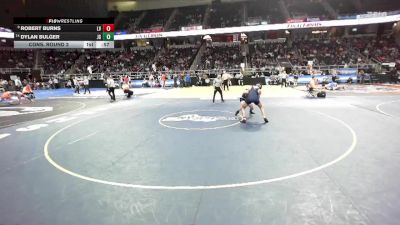 II-160 lbs Cons. Round 2 - Dylan Bulger, John Glenn vs Robert Burns, Locust Valley