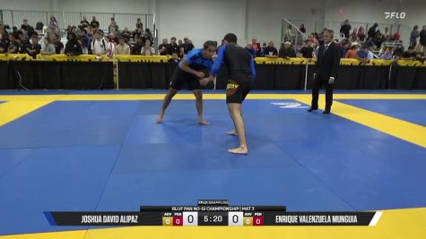 Enrique Valenzuela Munguia vs Joshua David Alipaz 2026 Pan IBJJF Jiu-Jitsu No-Gi Championship