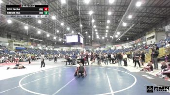 109 lbs Semifinal - Reid Zadra, Athlos Wrestling vs Brodie Hill, Mile High WC