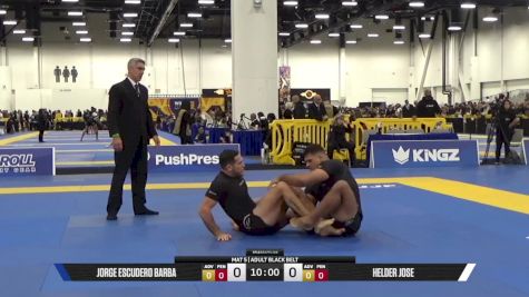 Helder Jose vs Jorge Escudero Barba 2025 World IBJJF Jiu-Jitsu No-Gi Championship