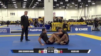 Helder Jose vs Jorge Escudero Barba 2025 World IBJJF Jiu-Jitsu No-Gi Championship