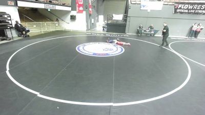 49 lbs Cons. Sub-quarters - Penelope Carrillo, Visalia Pioneers Wrestling vs Cooper Bradford, Run To Danger Wrestling