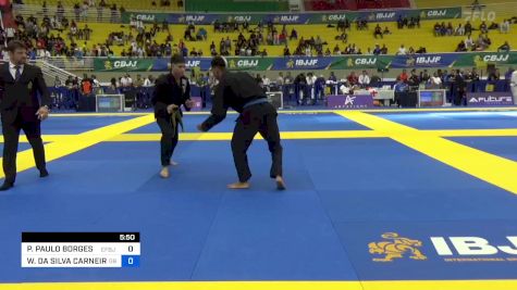 PEDRO PAULO BORGES COSTA vs WALDEMIR DA SILVA CARNEIRO JÚNIO 2023 Brasileiro Jiu-Jitsu IBJJF