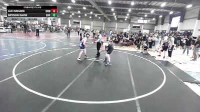 122 lbs Rr Rnd 1 - Jax Haelbig, Snowflake Lobos vs Bryson Davis, Dove Creek