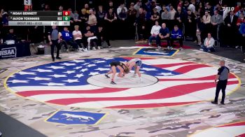 5th Place Match - Jaxon Toennies, Rapid City Stevens vs Noah Bennett, Mitchell