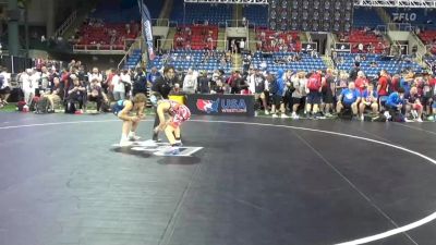 100 lbs Cons 64 #2 - Emmons Tewalt, Virginia vs William Du Chemin, Wisconsin