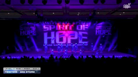 Twisters - Mini Storm [2026 L1.1 Mini - PREP Day 1] 2026 Spirit of Hope Grand Nationals