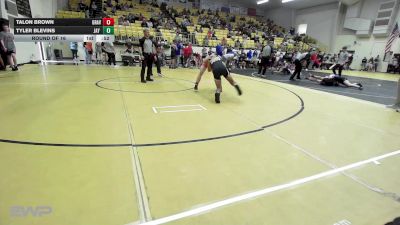 140 lbs Round Of 16 - Talon Brown, GRAVETTE vs Tyler Blevins, Jay Junior High