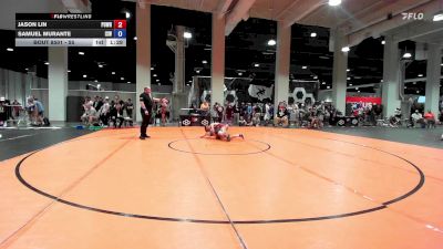 55 lbs Cons. Round 2 - Jason Lin, Poway Wrestling vs Samuel Murante, Izzy Style Wrestling