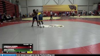 285 lbs Cons. Round 1 - Jeremiah Morris, St. Ambrose University vs Sam Fleming, Graceland University