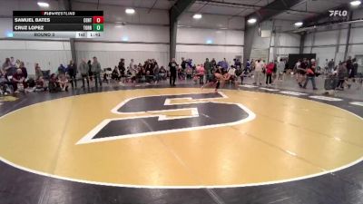 130-131 lbs Round 3 - Samuel Bates, Central vs Cruz Lopez, Torrington