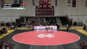 184 lbs Casey Aikman, North Central vs Gavin Kohel, Wisconsin-Whitewater