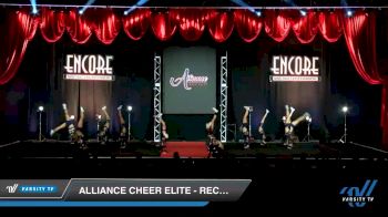 Alliance Cheer Elite - RECKLESS [2019 Senior - D2 2 Day 2] 2019 Encore Championships Houston D1 D2