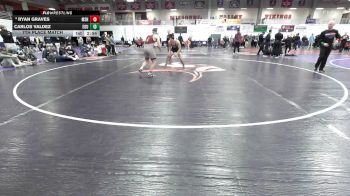 157 lbs 7th Place Match - Ryan Graves, Montana State-Northern vs Carlos Valdez, Eastern Oregon University (OR)