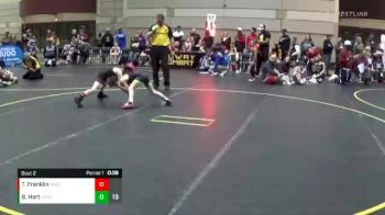 62 lbs Round 1 (4 Team) - Brennan Hart, Team Good. Real Good. vs Tyson Franklin, Ares WC