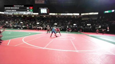287 lbs Champ. Round 1 - Logan Smith, WIL3 vs Jaydon McCorkle, DWC3