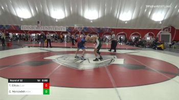 157 lbs Prelims - Trevor Elfvin, Clarion vs Cameron Monzadeh, Michigan State