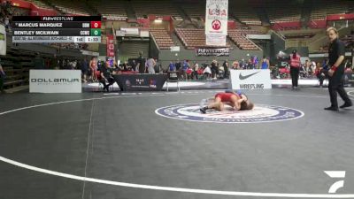 3rd Place Match - Marcus Marquez, Delano Diablos Wrestling vs Bentley McIlwain, Central Catholic Wrestling Club