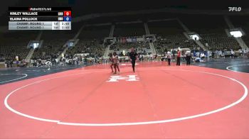 160 lbs Champ. Round 1 - Elaina Pollock, Mount Olive vs Kinley Wallace, Life University