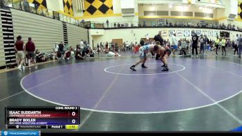 119 lbs Cons. Round 2 - Isaac Suddarth, Contenders Wrestling Academy vs Brady Bixler, Red Hawk Wrestling Academy